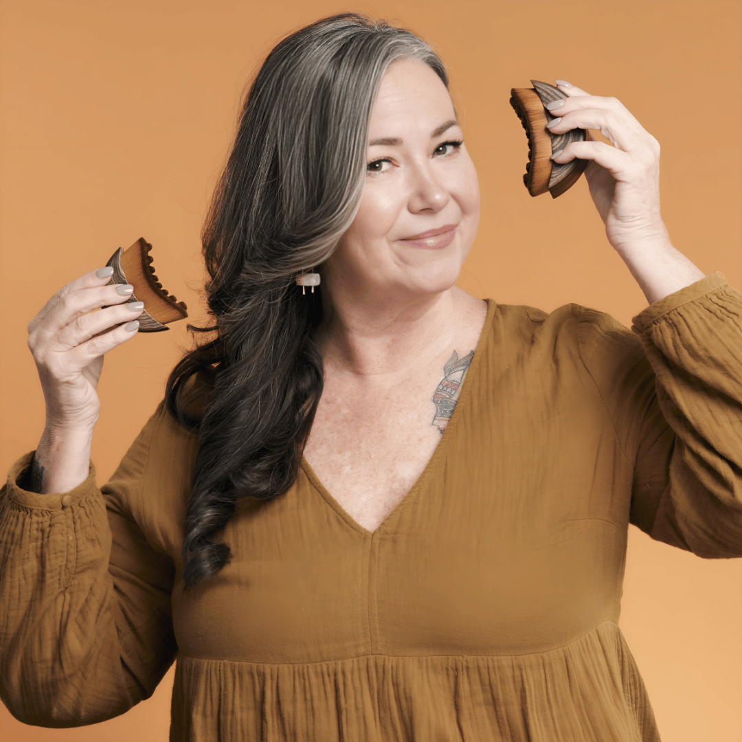 Lymphatic Contour Brush – Sculpt, Smooth & Revitalize Naturally