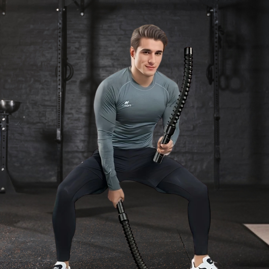 Cordless Battling Rope – Indoor Fitness & Strength Training Chest Expander