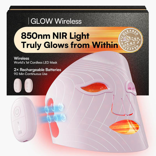 Glow-Boosting LED Face Mask for skincare