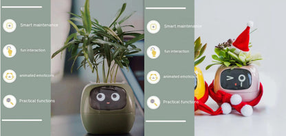 Smart Planter - Over 49 Rich Expressions - 7 Smart Sensors