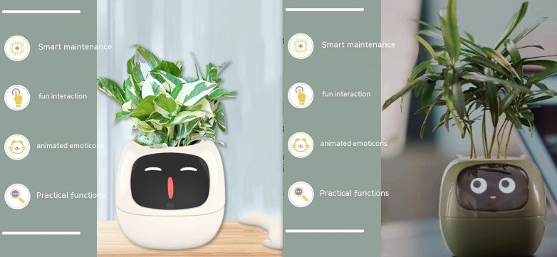 Smart Planter - Over 49 Rich Expressions - 7 Smart Sensors