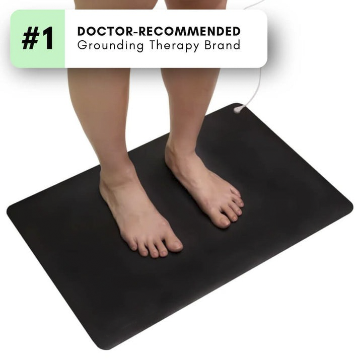 Anti-Slip Fitness Mat – Connect, Restore & Energize Naturally