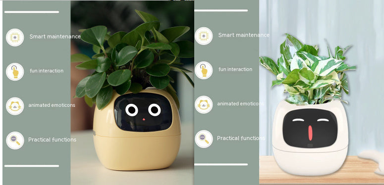 Smart Planter - Over 49 Rich Expressions - 7 Smart Sensors