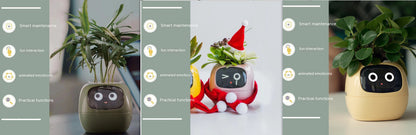 Smart Planter - Over 49 Rich Expressions - 7 Smart Sensors