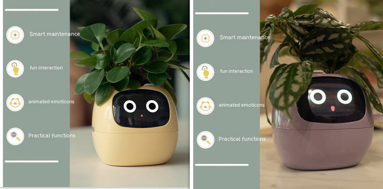 Smart Planter - Over 49 Rich Expressions - 7 Smart Sensors