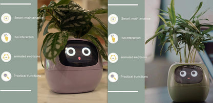 Smart Planter - Over 49 Rich Expressions - 7 Smart Sensors