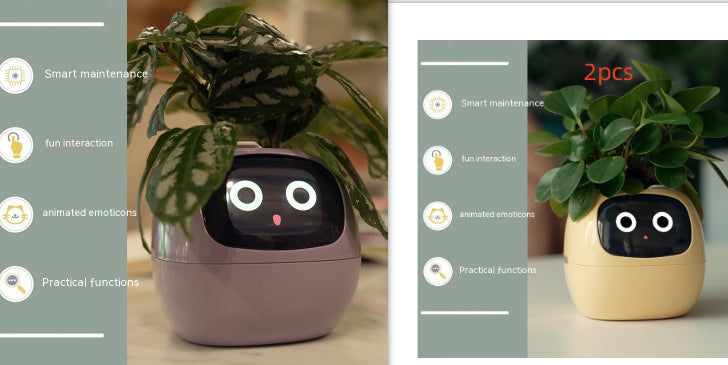 Smart Planter - Over 49 Rich Expressions - 7 Smart Sensors