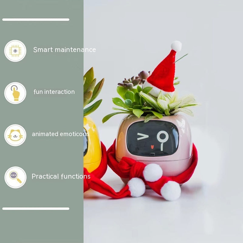 Smart Planter - Over 49 Rich Expressions - 7 Smart Sensors