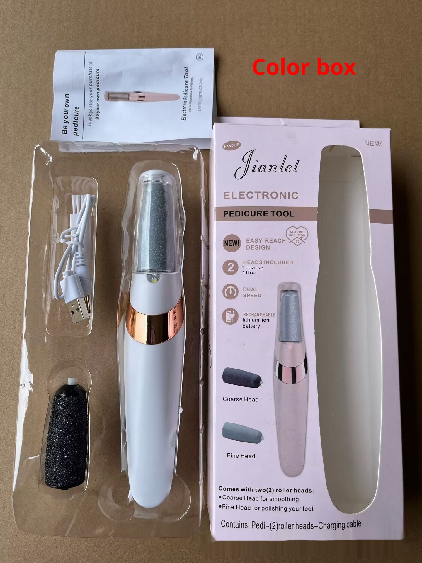 Electric Foot Grinder – Effortless Foot Peeling & Repair Tool for Salon-Quality Soft Feet at Home