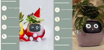 Smart Planter - Over 49 Rich Expressions - 7 Smart Sensors