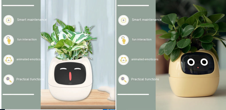 Smart Planter - Over 49 Rich Expressions - 7 Smart Sensors