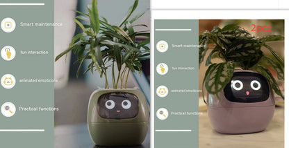 Smart Planter - Over 49 Rich Expressions - 7 Smart Sensors