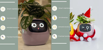 Smart Planter - Over 49 Rich Expressions - 7 Smart Sensors