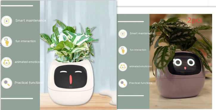 Smart Planter - Over 49 Rich Expressions - 7 Smart Sensors