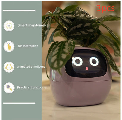 Smart Planter - Over 49 Rich Expressions - 7 Smart Sensors