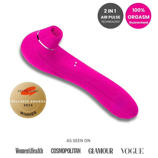 Luxury Women’s Massage Vibrator – Dual Stimulation with 40 Pleasure Modes