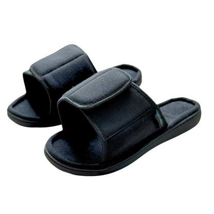 👣 Super-Wide & Adjustable Slippers for Swollen Feet – Ultimate Comfort for Men & Women