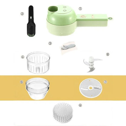 Well Home Market™ Multifunctional Shredder / Vegetable Wireless Chopper