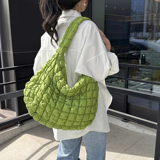 Elegance on the Go: Chic Quilted Crossbody & Tote Collection