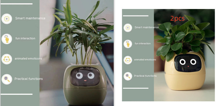 Smart Planter - Over 49 Rich Expressions - 7 Smart Sensors