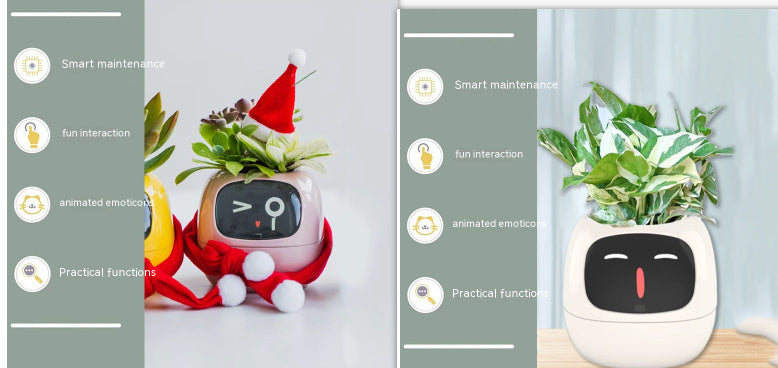 Smart Planter - Over 49 Rich Expressions - 7 Smart Sensors