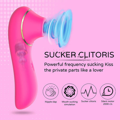 Luxury Women’s Massage Vibrator – Dual Stimulation with 40 Pleasure Modes