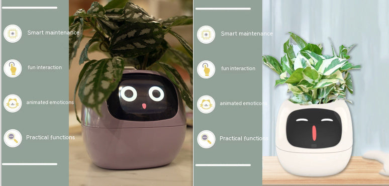 Smart Planter - Over 49 Rich Expressions - 7 Smart Sensors