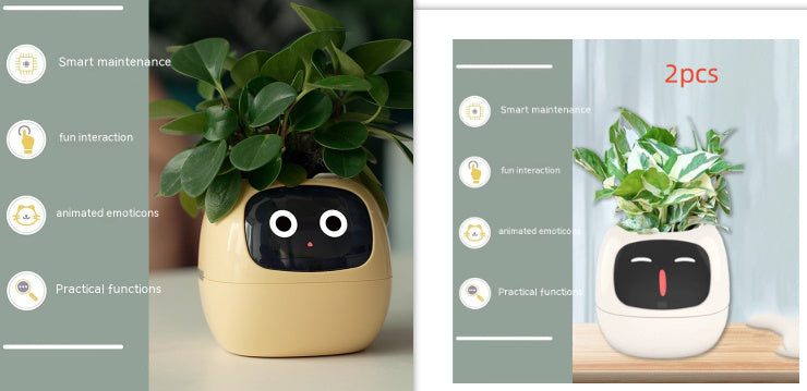 Smart Planter - Over 49 Rich Expressions - 7 Smart Sensors