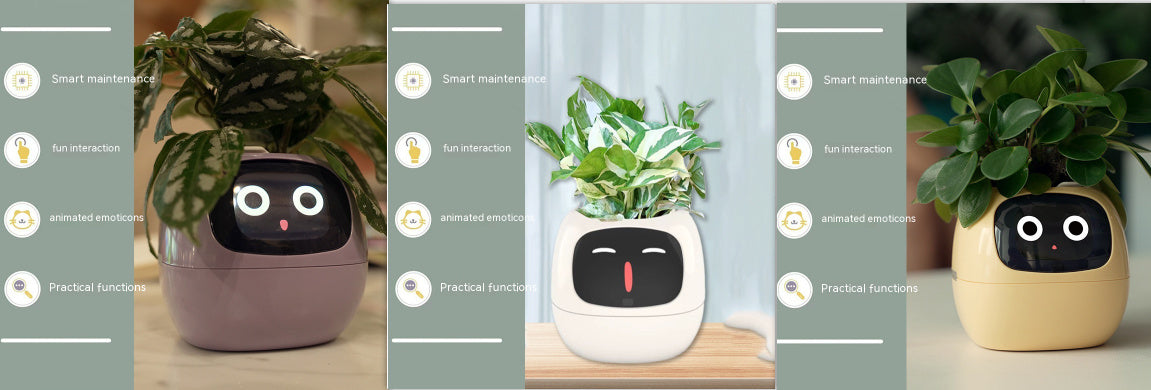 Smart Planter - Over 49 Rich Expressions - 7 Smart Sensors