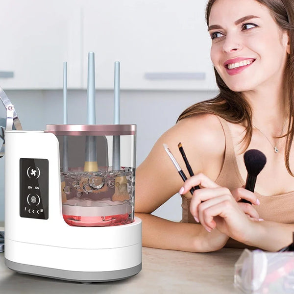 Effortless Makeup Brush Cleaner